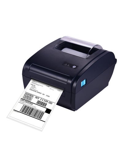 Buy Desktop Thermal Label Printer Black in Saudi Arabia