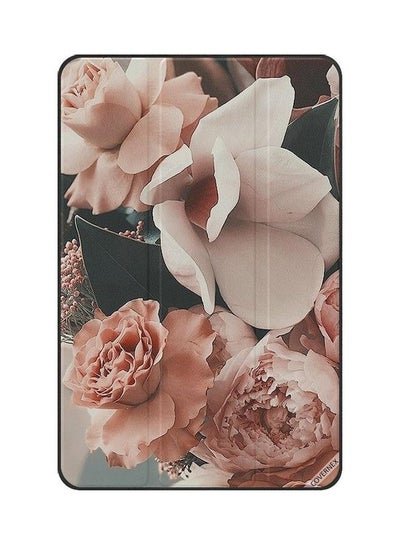 Buy Roses Bunch Protective Flip Case Cover For Samsung Galaxy Tab A 10.5-Inch Multicolour in Saudi Arabia