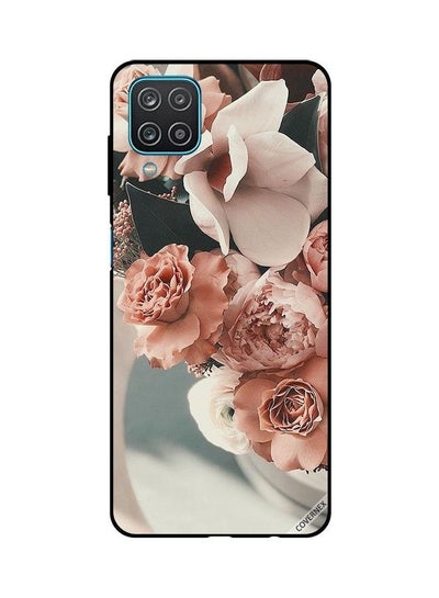 Buy Bouquet Of Flowers Protective Case Cover For Samsung Galaxy A12/M12 Multicolour in Saudi Arabia