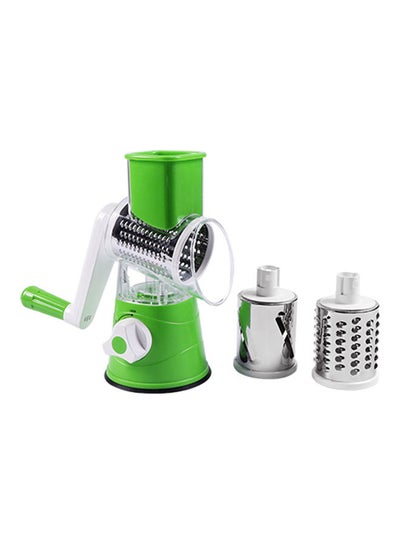 Buy Manual Vegetable Fruits Slicer Green in Saudi Arabia