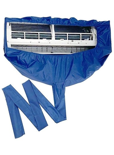 Buy Air Conditioner Waterproof Cleaning Cover Blue in Saudi Arabia