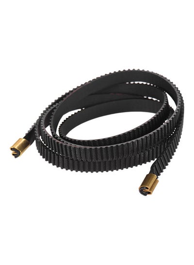 Buy Timing Rubber Belt With Copper Buckle For 3D Printer Black in Saudi Arabia