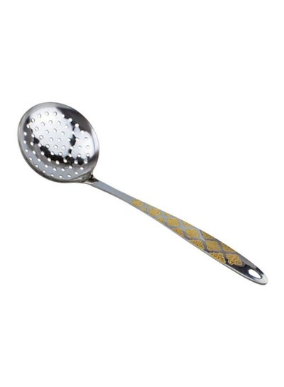 Buy Stainless Steel Skimmer Silver/Gold 36x9x11.5cm in UAE