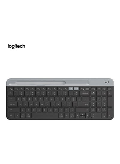 اشتري لوحة مفاتيح لا سلكية بتصميم فائق الرقة أسود في السعودية