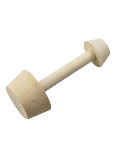 Buy Wooden Egg Tart Tamper Pastry Pusher Beige in Saudi Arabia