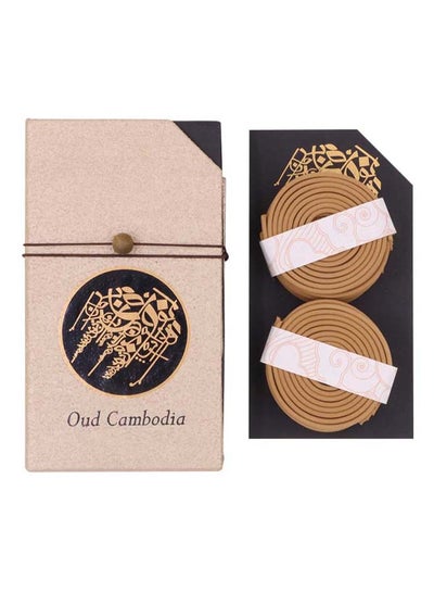 Buy 40 Piece - Oud Incense Bakhoor Coils 104grams in UAE