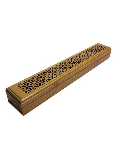 اشتري Wooden Oud Incense Burner Mabkhara بني 75غم في الامارات