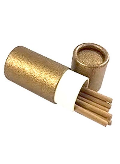 Buy 10 Piece - Cambodian Bakhoor Oud Incense Stick Brown 4cm in UAE