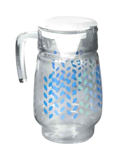 Buy Transparent Jug Clear/Blue in UAE