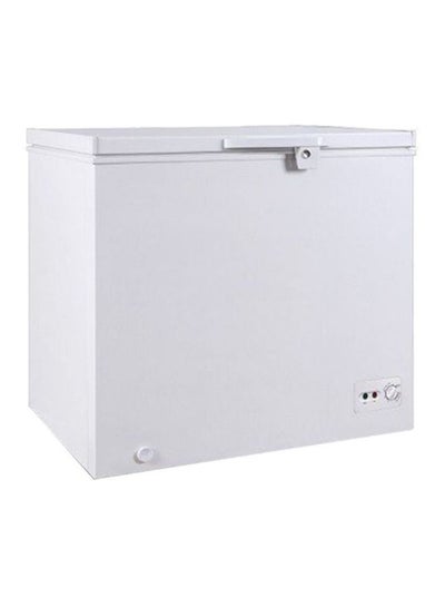 Buy Chest Freezer With Lock-Key And Handle 290 L HS-384C White in Saudi Arabia