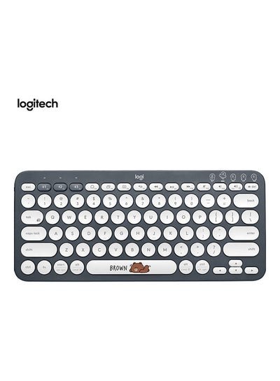 Buy Bluetooth Keyboard Grey in Saudi Arabia