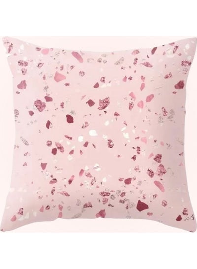 Buy Marble Design Decorative Cushion Cover Multicolour in UAE