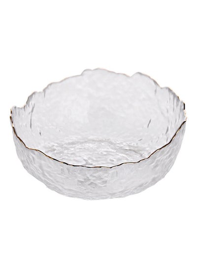 Buy Fruit Salad Glass Bowl Clear 24x24x11cm in Saudi Arabia