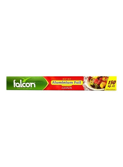 Buy Falcon Aluminium Foil 150 sq.ft Silver 30.96m x 45centimeter in UAE