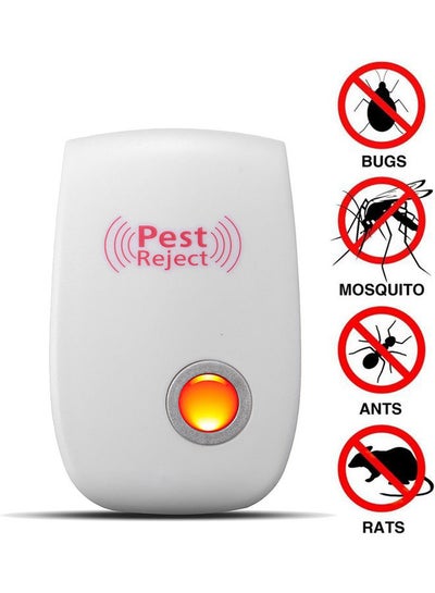 اشتري Multi-Function Ultrasonic Pest Repeller White في السعودية