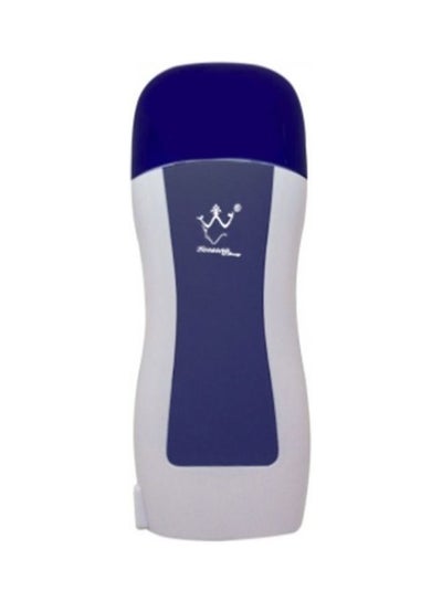 Buy Electric Depilatory Wax Heater White/ Blue 20 x 8cm in UAE