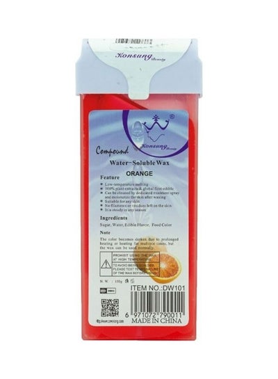 Buy Hair Removal Depilatory Wax Cartridge Red 150grams in UAE