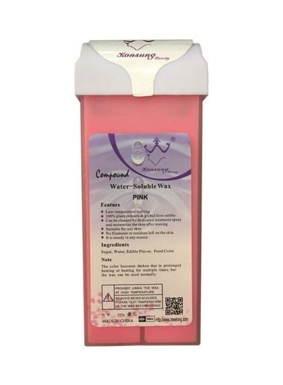 Buy Hair Removal Depilatory Wax Cartridge Pink 150g in UAE