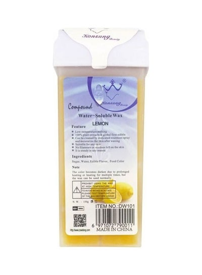 Buy Hair Removal Depilatory Wax Cartridge yellow 150grams in UAE