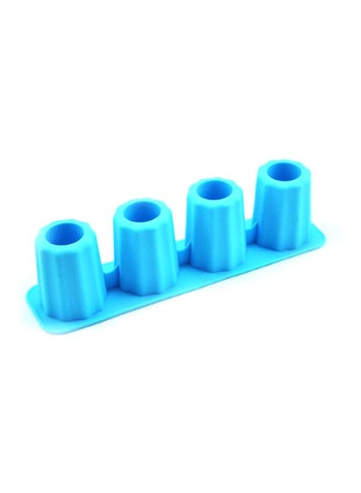 Buy Shot Glasses Ice Mold Blue 10x10x5.5cm in UAE