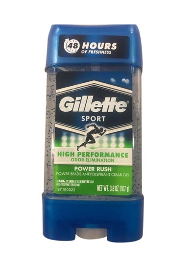 Buy High Performance Odor Elimination Sports Triumph Clear Gel White/Blue 107grams in Egypt