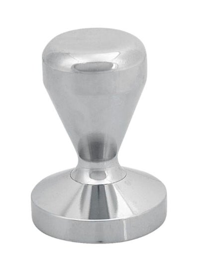 Buy Stainless Steel Coffee Bean Tamper Base Hammer Silver in UAE