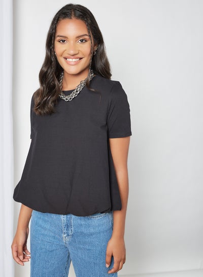 Buy Solid Balloon Top Black in Egypt