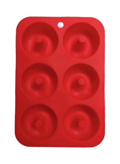 Buy DIY Donut Moulds Red 26x3x18cm in Saudi Arabia