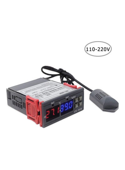 Buy Digital Display Temperature And Humidity Controller Multicolour in Saudi Arabia