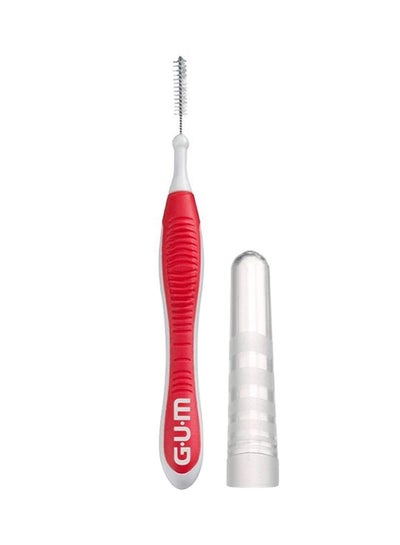 Buy 8-Piece Proxaabrush Go-Betweens Interdental Brushes Red/White in UAE