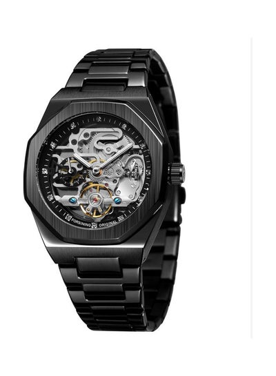 Buy Men's Automatic Mechanical Wrist Watch - 42 mm - Black in UAE