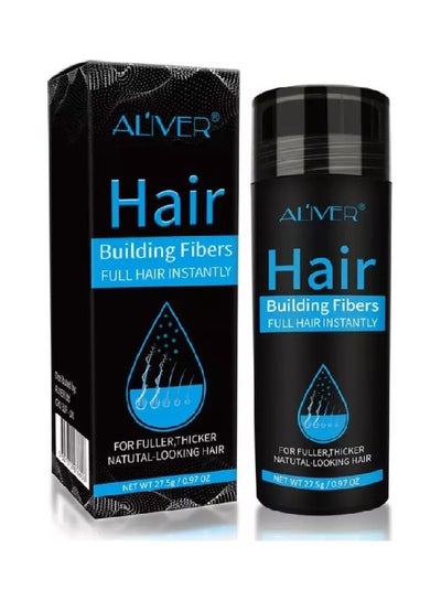 Buy Full Hair Bulding Fibers Black 27.5grams in Saudi Arabia