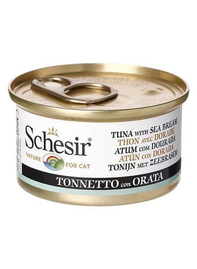 اشتري Cat Wet Food Tuna With Seabream 85غم في الامارات