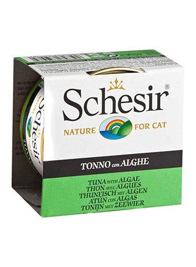 Buy Cat Wet Food Tuna With Algae Multicolour 85grams in UAE