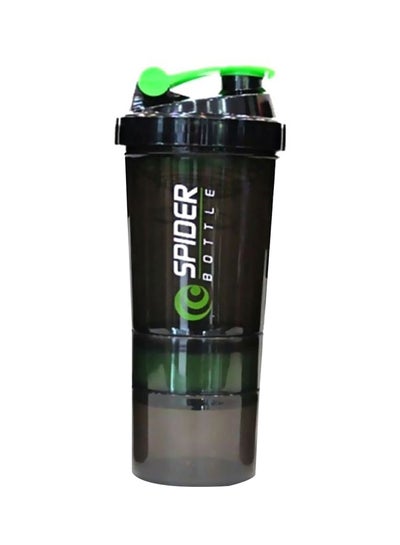Buy Logo Print Sport Drink Bottle With Protein Shaker 400ml in Egypt