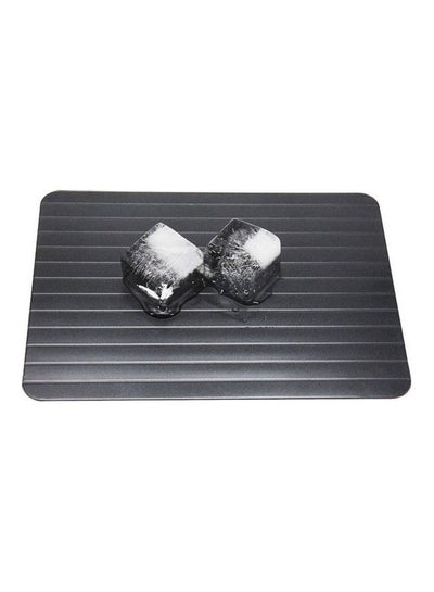 Buy Fast Defrosting Tray Black 35.5x20.5x0.2cm in Saudi Arabia