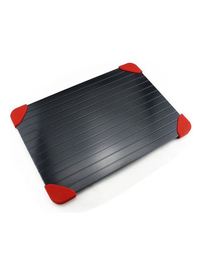 Buy Fast Defrosting Tray Black 35.5x20.5x0.3cm in Saudi Arabia