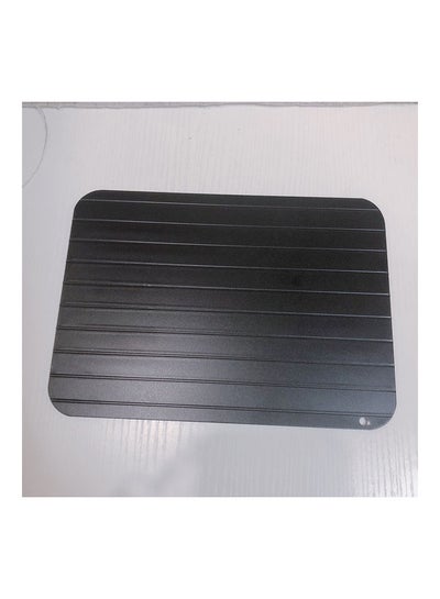 Buy Fast Defrosting Tray Black 35.5x20.5x0.3cm in Saudi Arabia