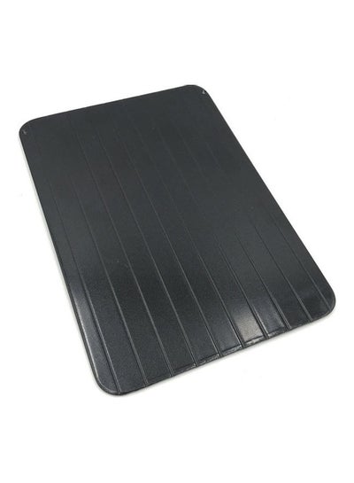 Buy Fast Defrosting Tray Black 29.5x20.8x0.3cm in Saudi Arabia