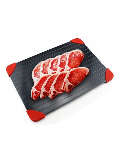 Buy Fast Defrosting Tray Black 29.5x20.8x0.3cm in Saudi Arabia