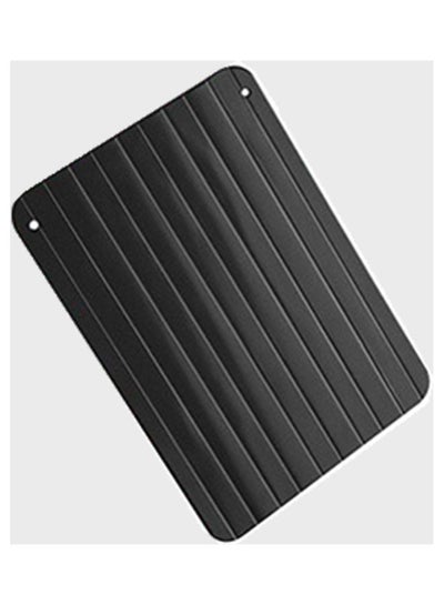 Buy Fast Defrosting Tray Black 23x16.5x0.2cm in Saudi Arabia