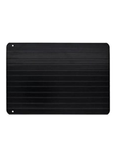 Buy Fast Defrosting Tray Black 23x16.5x0.3cm in Saudi Arabia