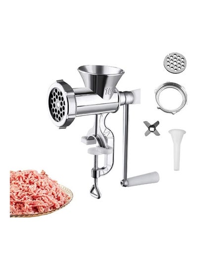 Buy Electric Household Small Meat Grinder Silver in UAE