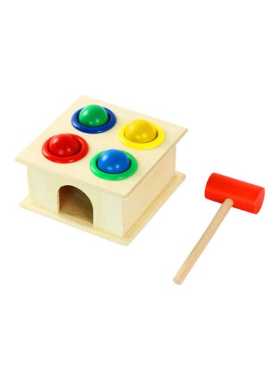 Buy Wooden Hammering Knock Game Box with Balls in Egypt