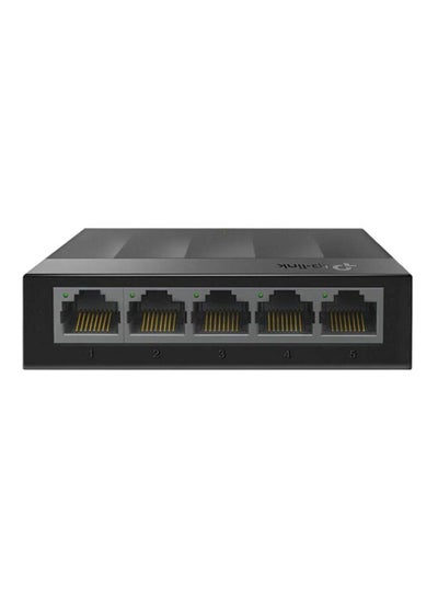 Buy TP-Link Litewave LS1005G 5 Port Gigabit Ethernet Switch with Desktop Ethernet Splitter / Plastic Case / Unshielded Network Switch / Plug & Play / Fanless Quiet / Unmanaged Black in Egypt