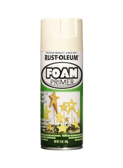 Buy Specialty Foam Primer Spray Paint Green/Yellow/White 340g in UAE