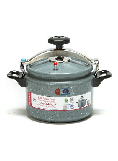 Buy Aluminum Granite Pressure Cooker Grey 9Liters in Saudi Arabia