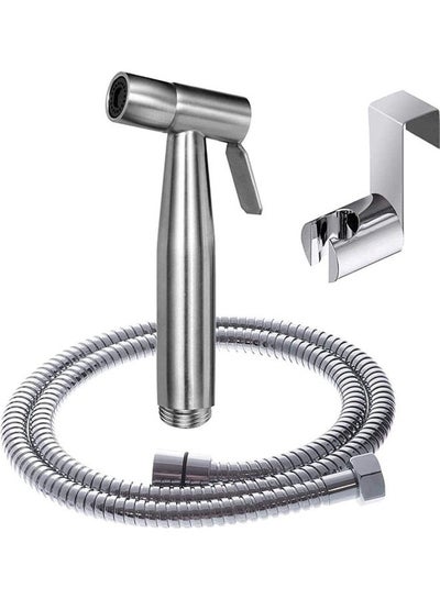 Buy Handheld Bidet Sprayer Kit Silver in UAE