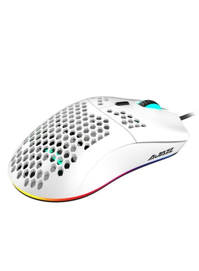 Buy Wired Gaming Mouse White in Saudi Arabia