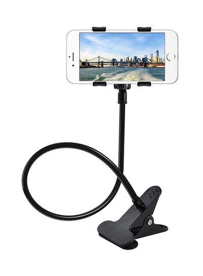 Buy Multi-Functional Universal Lazy Bed Bracket Mobile Phone Holder And Mount Black in UAE